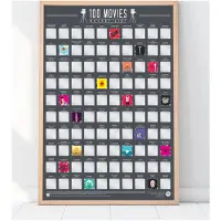 Adlibris Bucketlist 100 Movies - Black - ONE SIZE
