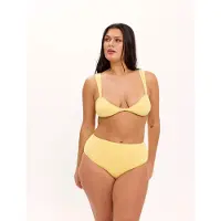Understatement Underwear Highwaist Bikini Briefs - Yellow - S