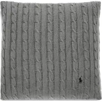 Ralph Lauren Home Cable Cushion Cover - Grey - 45X45CM