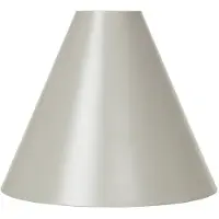 Broste Copenhagen Lampeskærm 'Gine' - Grey - Ø27CM