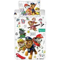 Paw Patrol Bed Linen Junior Pp 1071 - 100X135, 40X60 Cm - Multi/patterned - 100X135.40X60CM