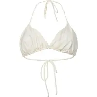 Pieces Pckin Bikini Shiny Bra - Cream - S