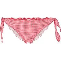 Pieces Pckia Frill Tie Edge Bikini Brief Bc - Red - XL