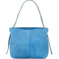 Becksöndergaard Suede Fraya Sea Bag - Blue - ONE SIZE