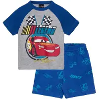 Disney Autot Pyjama, Sininen, 116-122