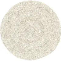 Dixie Braided pöytätabletti Ø 38 cm Ivory