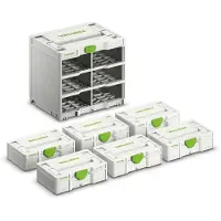 Festool Systainer hylly SYS3-RK/6 M 337-Set