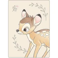 Bambi Fleece - 1011 - 100X140 Cm - Cream - 100X140CM