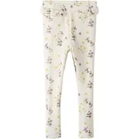 Lil´ Atelier Nmfgavo Efi Slim Legging Lil Noos - Cream - 104