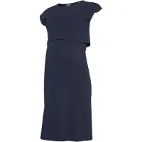 Mamalicious Mlskye June Cs Jrs Abk Dress 2F - Navy - XL