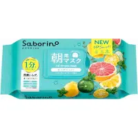 Saborino Morning Facial Sheet Mask Minty Fresh N 30pcs