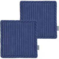 Södahl Grydelapper Line 2 Stk. - Blue - 20X20CM 20