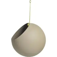 AYTM Globe roikkuva ruukku, pieni, taupe - kulta