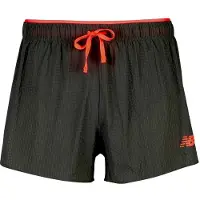New Balance RC Ultra Light Split Short 3" Shorts in Grey/Red, Size XL