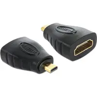 DeLOCK – Adapter High Speed HDMI - micro D male to A female (65242)