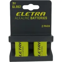 Eletra EA29V23 9 V paristot, 2 kpl