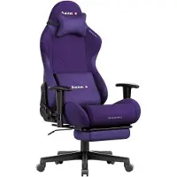 Huzaro Pelituoli Force 5.7 purple jalkatuella, purppura, PU-nahka