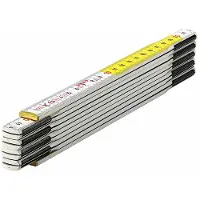 Sola HF 2/10 metri taittuva Tarkkuusluokka 3 Valkoinen/keltainen 2 m - 9002719018230