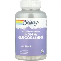 Solaray Msm+glucosamine Kapselit 180 Yksiköt