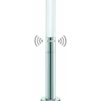 Steinel GL 60 S -anturipylväsvalaisin, 104 cm, IP44, GU10-LED, Alumiini/harmaa/sinkki, Ruostumaton teräs, Moderni