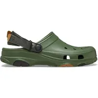 Crocs Puukengät & Crocks-jalkineet tummanharmaa / khaki