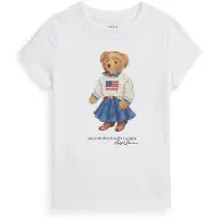 Ralph Lauren Polo Bear T-paita White White 5 Y Valkoinen 5 vuotta Tytöt