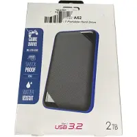 Silicon Power A62S, 2 TB, 3.2 Gen 1 (3.1 Gen 1), Musta, Sininen (SP020TBPHD62SS3B)