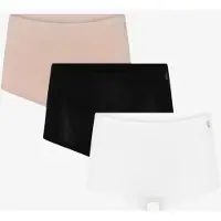 Urban Quest 3-Pack Women Bamboo Shorts Brief - White - L