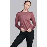 Saucony Peregrine Merino Long Sleeve W Terra Heather - XS