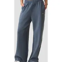 ICANIWILL Contrast Straight Leg Pants W - Blue - XS