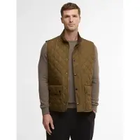 Barbour New Lowerdale Quilted Gilet - Khaki green - L