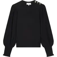 Fabienne Chapot Molly Balloon Pullover - Black - M