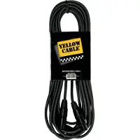 Yellow cable M10X - XLR/XLR 10m.
