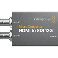 Blackmagic Design Micro Converter - HDMI till SDI 12G med nätdel
