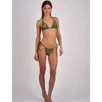 SUI AVA Butterfly Bikini Top - Khaki green - 38
