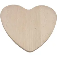 Playwood Heart-shaped wooden bread board