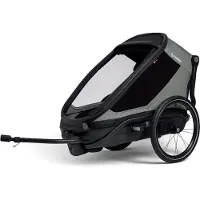 Hamax Outback Next Single Bicycle Trailer Green/black OneSize