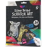 Marvin'S Magic Scratch Art - Super Bright - Multi/patterned - ONE SIZE