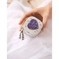 Maanesten Alice Jewelry Box Purple Heart - Purple - ONE SIZE
