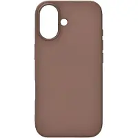 Onsala Collection Silikonipintainen MagSeries-suojakuori iPhone 17 chocolate