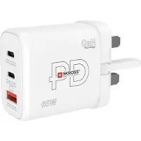 Skross – Power Charger UK 65W GaN (SKCH001165WPDUKCN)