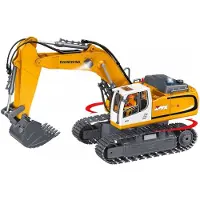 MX R/C Constructions - Excavator R/C 1:18 2,4GHz, 3,7V Li-Ion 11 channels (471467)