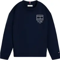 Tommy Hilfiger Collegepaita - Dark Yö Laivastonsininen Blue - - 12 v (152) - Collegepaidat
