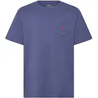 Ralph Lauren Cotton Jersey Pocket Tee - Blue - 150-161