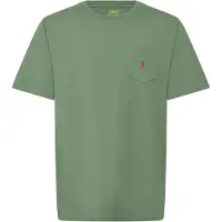 Ralph Lauren Cotton Jersey Pocket Tee - Khaki green - 163-174