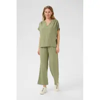 Kaffe Kamilia Wing Sl Blouse - Green - 38