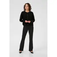 Kaffe Kaniel Knit Cardigan - Black - XS