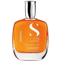 Alfaparf Milano Semi di Lino Smooth silottava öljy kurittomille ja pörröisille hiuksille 100 ml