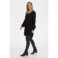 Kaffe Amber V-Neck Tunic - Black - 36