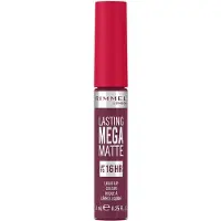 Rimmel Huulipuna - LONDON - Kestävä Mega Matte - Rock Me Purple - 74 Ml - Matta viimeistely